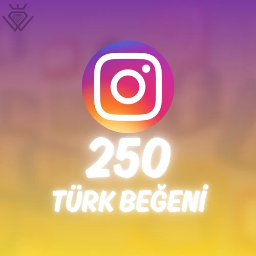 Instagram 250 Türk Beğeni - Keşfet Etkili
