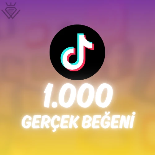 TikTok 1.000 Beğeni - Keşfet Etkili
