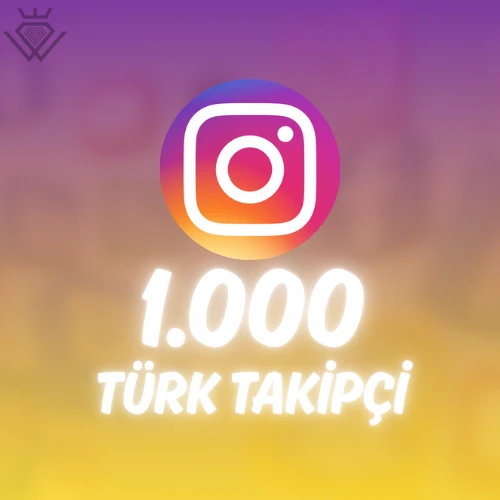 Instagram 1000 Türk Takipçi - Güvenli İşlem